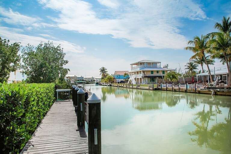 Private 40` dock for easy access to the waters.